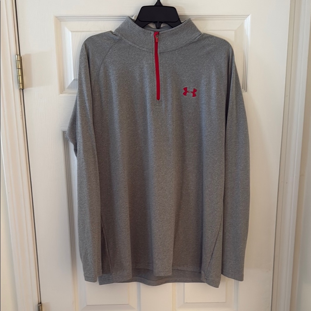 Under Armour Men's Gray Zip Up
